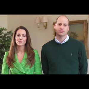 ASO Duchess of Cambridge Kate Middleton Zara Green Blazer